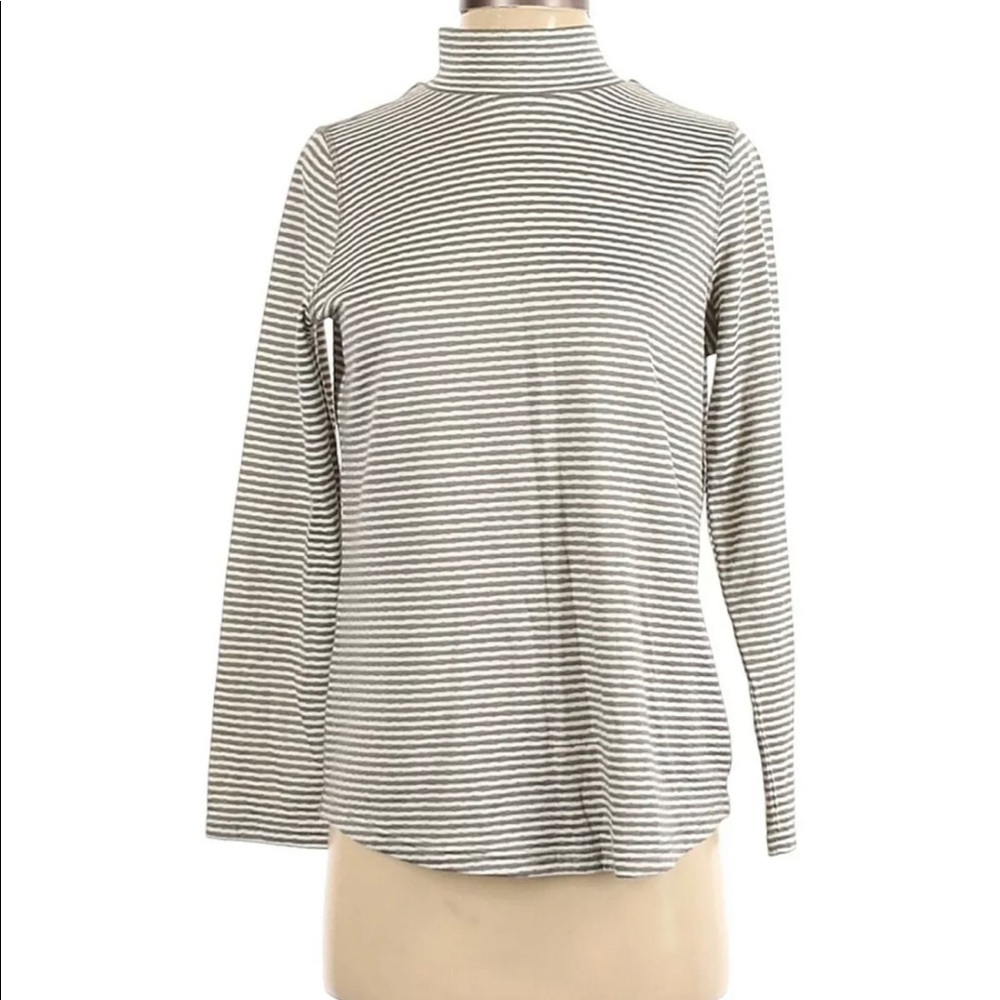 Chico's Zenergy Mock Neck Tunic LS Top Size 4 XXL